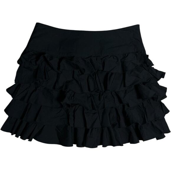 Bebe y2k vintage black ruffle - Picture 1 of 4